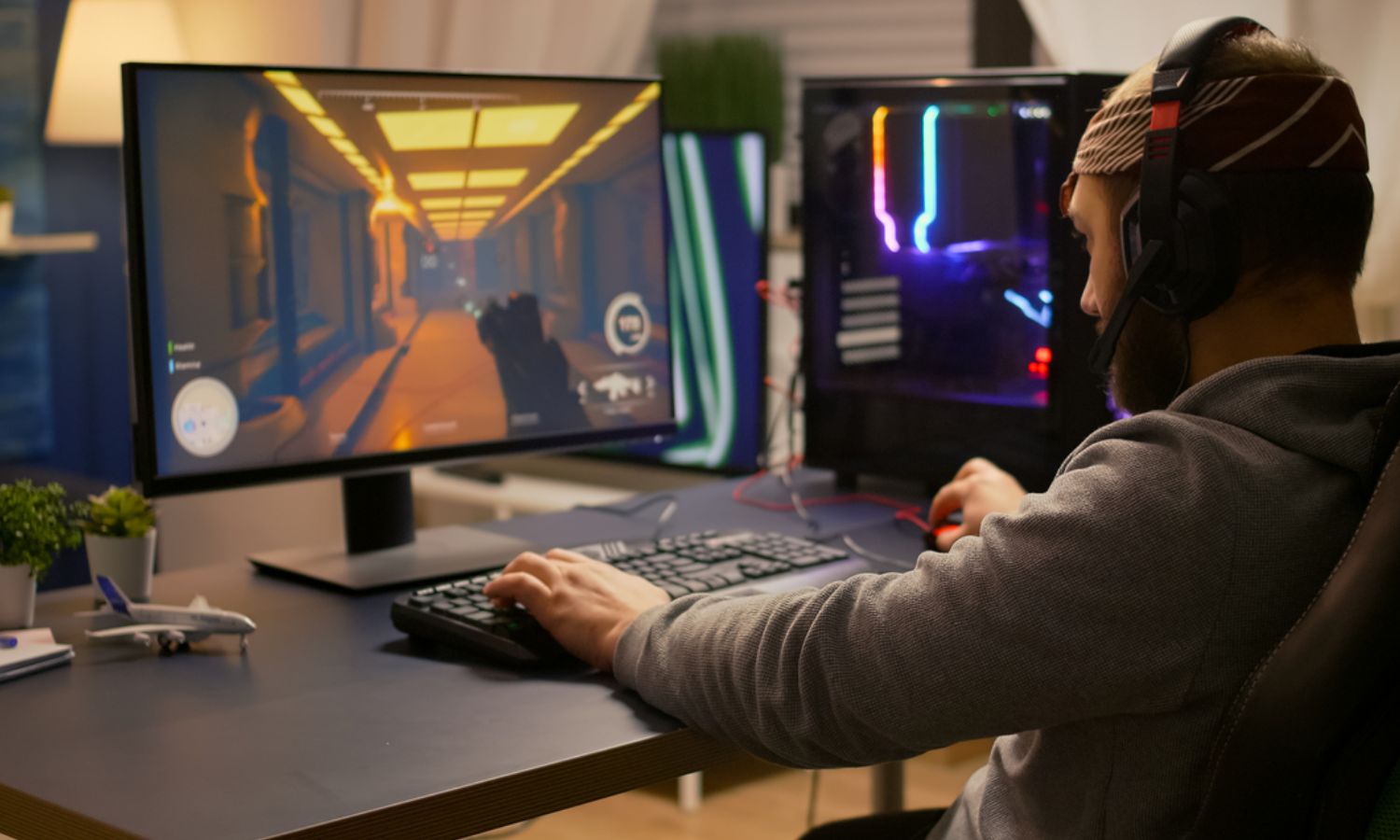 pc gamer de bom desempenho