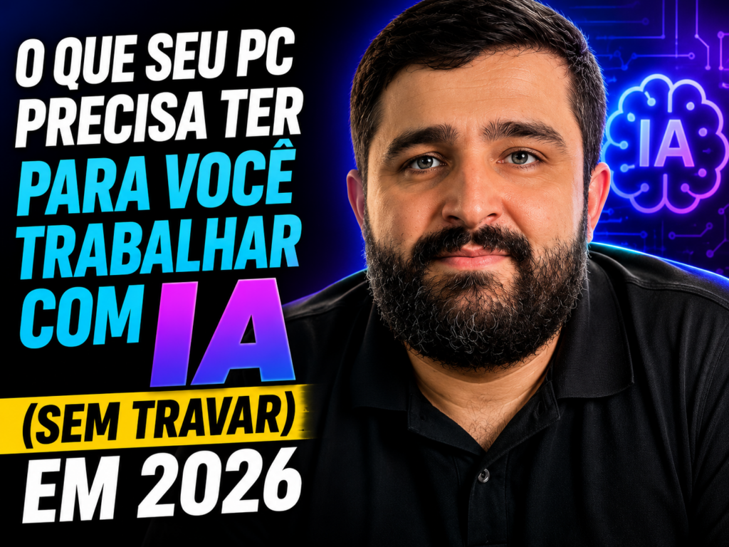 O que seu PC precisa para trabalhar com IA sem travar em 2026