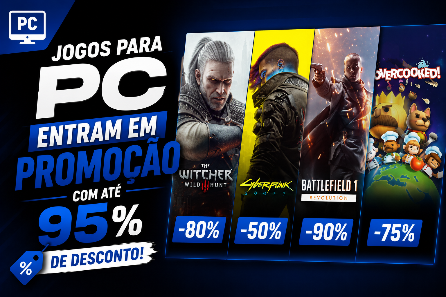 jogos para PC promoção