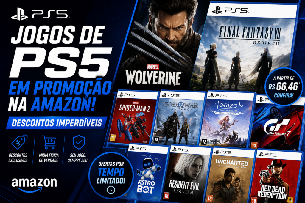 jogos de PS5