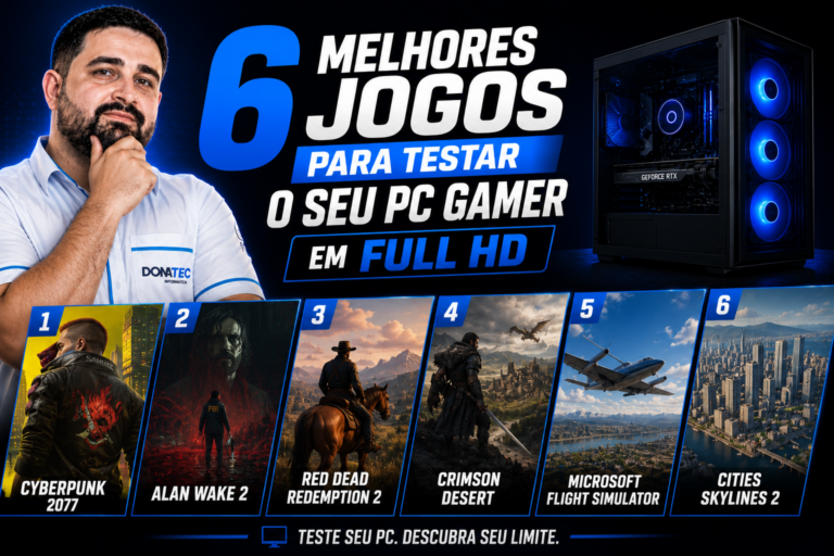 jogos para testar o desempenho do seu PC gamer em Full HD