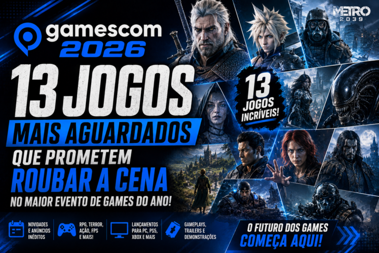 gamescom 2026 jogos mais aguardados